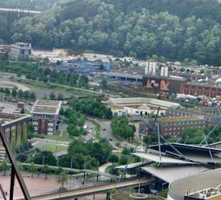 Ausblick vom Gasometer in die Umgebung
