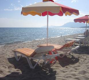 Lagada Beach. Richtung Kefalos (linke Seite).