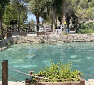Ansicht von Cleopatras Pool