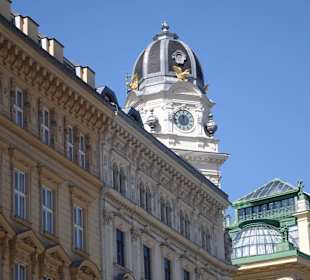 Ganz rechts das Atelier des Ankerhauses