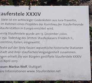 Stauferstele Nr. 34