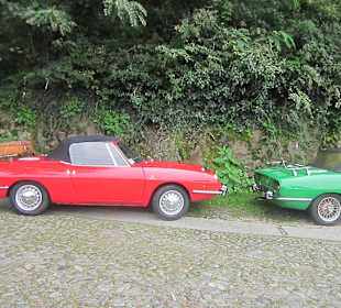 Fiat Oldtimertreffen beim Kloster Piona