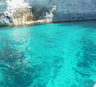 Blaue Lagune zwischen Comino & Cominotto