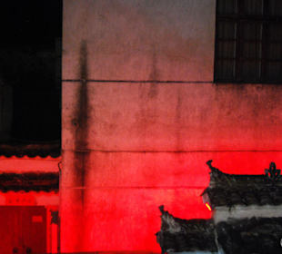 Hongcun bei Nacht