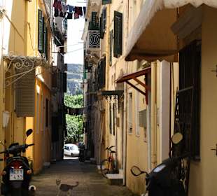 Enge Gässchen in Kerkyra