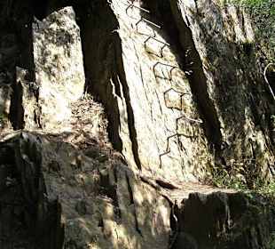 Leitern auf- und abwärts