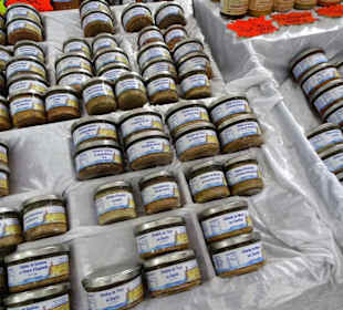 Rundgang über den Wochenmarkt von Argelès-Plage 