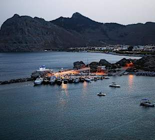 Pohled na přístav v Kylimbii