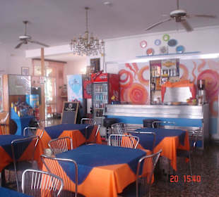 La sala dell'hotel