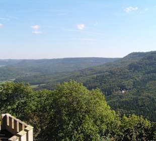 Ausblick über die Schwäbische Alb