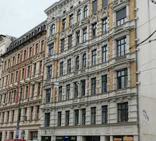 Blick vom Hasselbachplatz zur Sternstraße