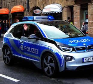 Polizei in Mini