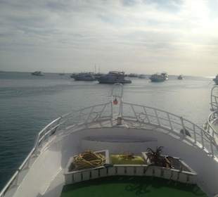 Ein ganzes Boot für uns alleine