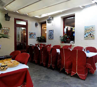 Die Plätze im Innenhof