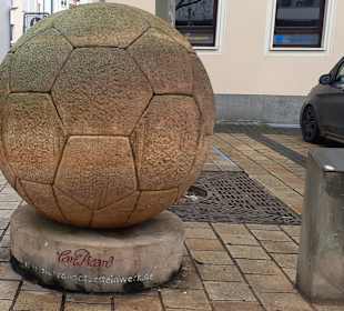 WM Skulptur in Kaiserslautern
