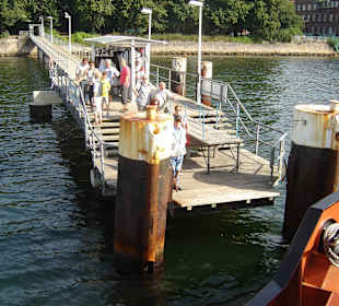 Anleger an der Förde
