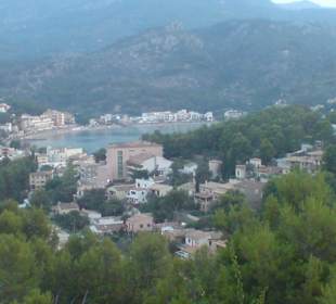 Blick über Puerto de Soller