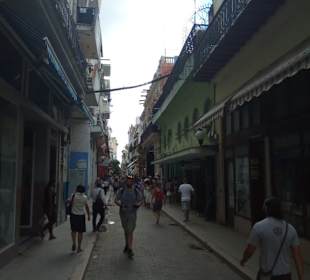 "Flaniermeile" Calle Obispo