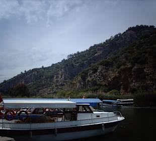 Boote in Dalyan