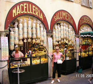 Riesensalami in Lugano