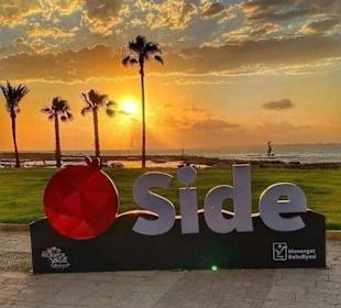 Stadtrundgang Side - Kumköy