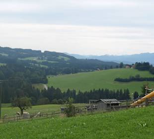 Blick von der Schönegger Käsealm