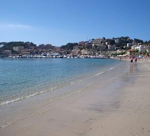Strand nahe Hotel Eden