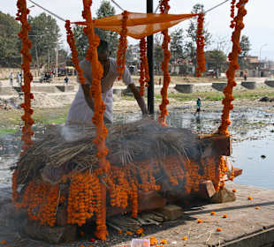 Eine Verbrennungsstätte