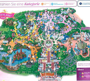 Plan Disneyland Paris