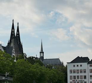 Bei einem Stadtbummel durch Köln