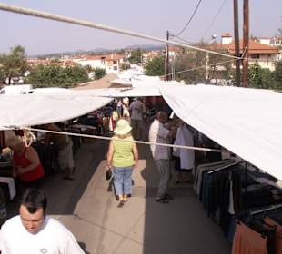 Sonnensegel in Nikiti