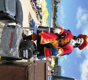 Captain Hook bei der Bar