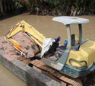 Alles wird über Wasser transportiert