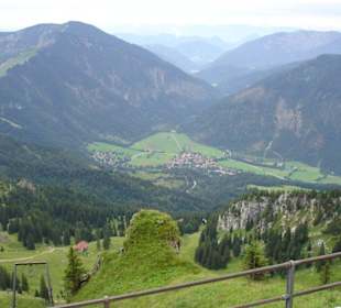 Blick vom Wendelstein Bayern