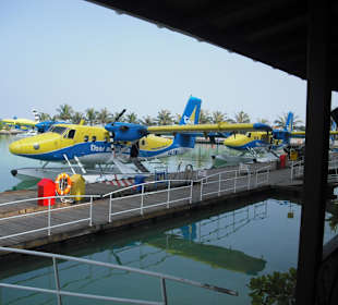 Wasserflugzeug in Male