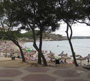 Der Strand von Paguera