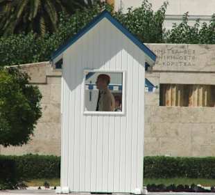 La guardia del parlamento greco