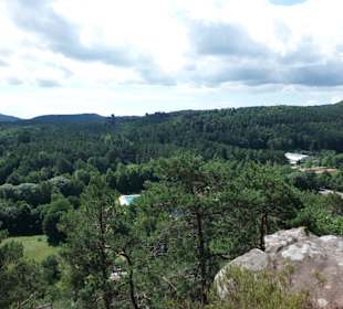 Ausblick aufs Felsenland
