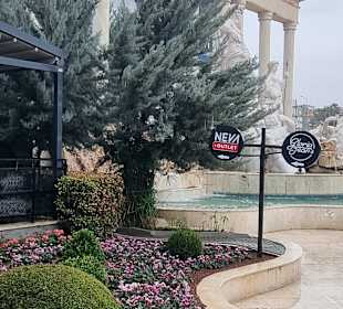 Bepflanzung beim Eingang