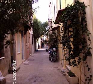 Die kleinen Gassen von Rethymon...