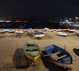 Spaziergang entlang der Strandpromenade