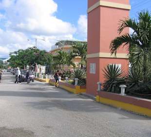 Straße in Belize