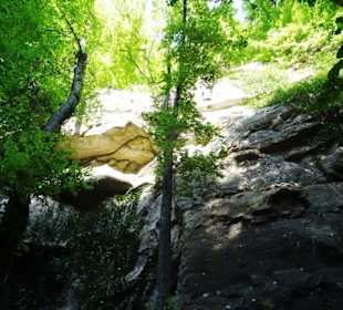 Wanderung durch die Kleine Luxemburger Schweiz