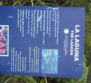 Wichtige Daten zur Lagune