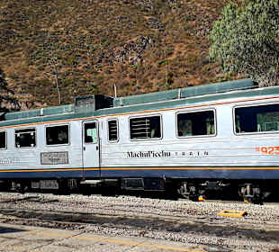Bahnhof Stadt Ollantaytambo