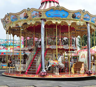 Impressionen von der Rheinkirmes in Düsseldorf