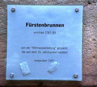 Beschreibung Fürstenbrunnen