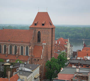 Widok z wieży ratuszowej