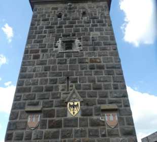 Bei einem Rundgang an der Rothenburger Stadtmauer