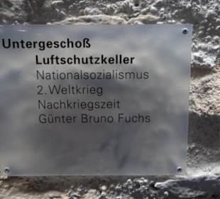 Untergechoss - Luftschutzkeller